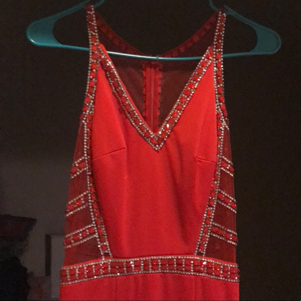 GLS Red Prom Dress - Picture 3 of 5